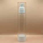 100ML Cylindrical Airless Bottle Packaging for Lotion Cream and Skincare | Premium Pump Bottle