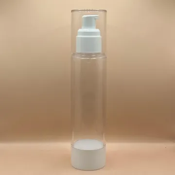 100ML Cylindrical Airless Bottle Packaging for Lotion Cream and Skincare | Premium Pump Bottle