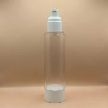 100ML Cylindrical Airless Bottle Packaging for Lotion Cream and Skincare | Premium Pump Bottle