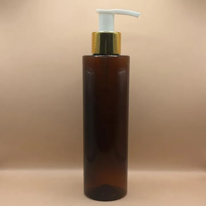 200ML PET Sleek Bottle with 24/410 L1 Dispenser Pump | Premium Packaging for Shampoo & Body Wash
