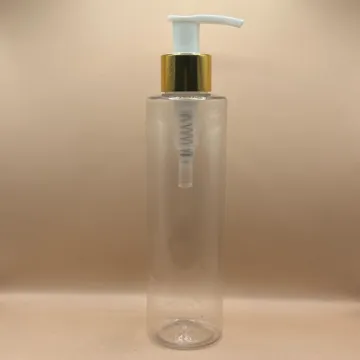 200ML PET Sleek Bottle with 24/410 L1 Dispenser Pump | Premium Packaging for Shampoo & Body Wash