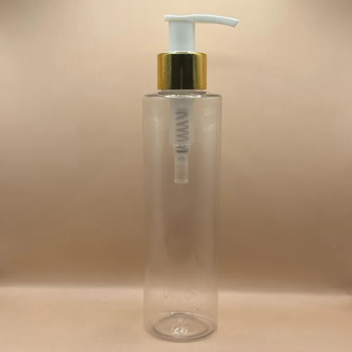 200ML PET Sleek Bottle with 24/410 L1 Dispenser Pump | Premium Packaging for Shampoo & Body Wash