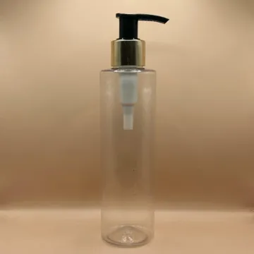 200ML PET Sleek Bottle with 24/410 L1 Dispenser Pump | Premium Packaging for Shampoo & Body Wash