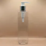 200ML PET Merc Bottle Clear with 24/410 L1 Dispenser Pump | Shampoo Body Wash Lotion Bottle