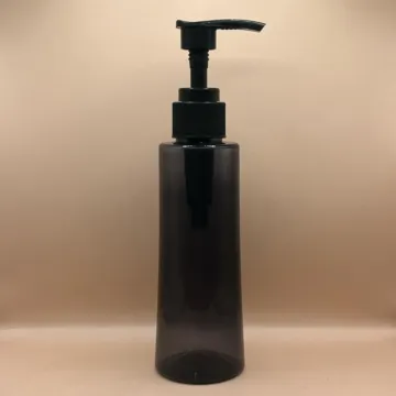 175ML SPGBOH Bottle TR-Black 24/410 L1 Screw Dispenser Pump | Shampoo Body Wash Lotion Bottle