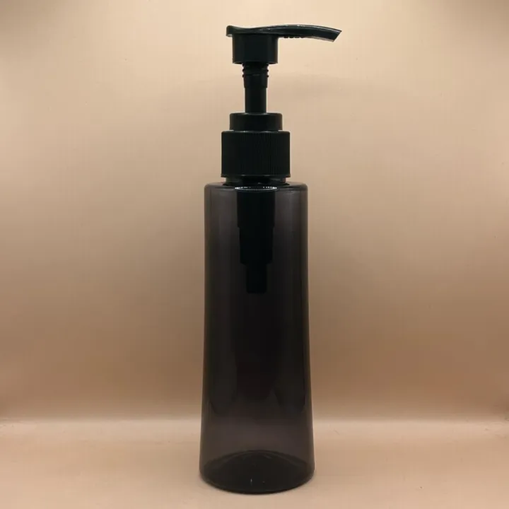 175ML SPGBOH Bottle TR-Black 24/410 L1 Screw Dispenser Pump | Shampoo Body Wash Lotion Bottle