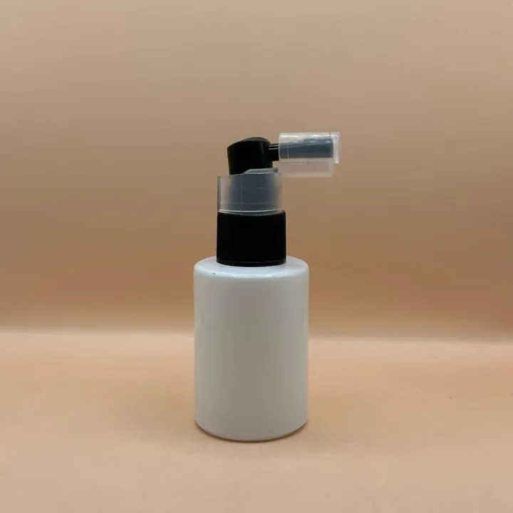 30ML Glass Flat Shoulder Bottle White with 20MM Nozzle Spray | Perfume Mist Essential Oil Bottle