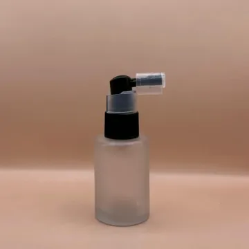 30ML Glass Flat Shoulder Bottle Frosted With 20MM Nozzle Spray | Perfume Mist Skincare Spray Bottle