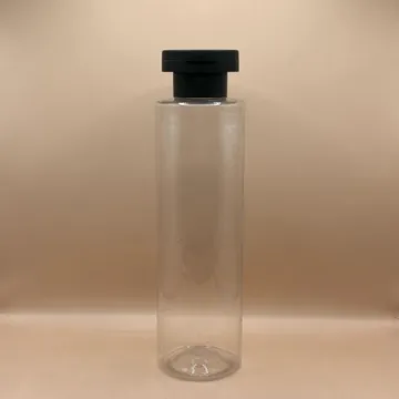 200ML PET Sleek Bottle 24/410 Mushroom Flip-Top Cap | Shampoo Lotion Body Wash Bottle