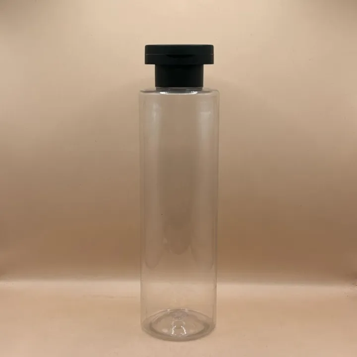 200ML PET Sleek Bottle 24/410 Mushroom Flip-Top Cap | Shampoo Lotion Body Wash Bottle