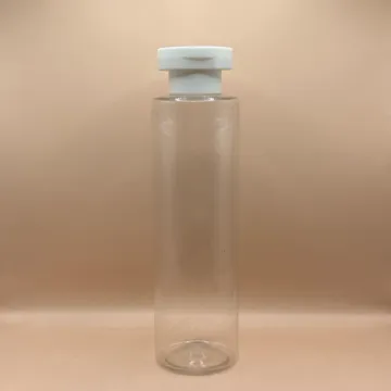 200ML PET Sleek Bottle 24/410 Mushroom Flip-Top Cap | Shampoo Lotion Body Wash Bottle