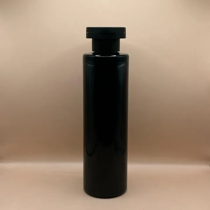 200ML PET Sleek Bottle 24/410 Mushroom Flip-Top Cap | Shampoo Lotion Body Wash Bottle