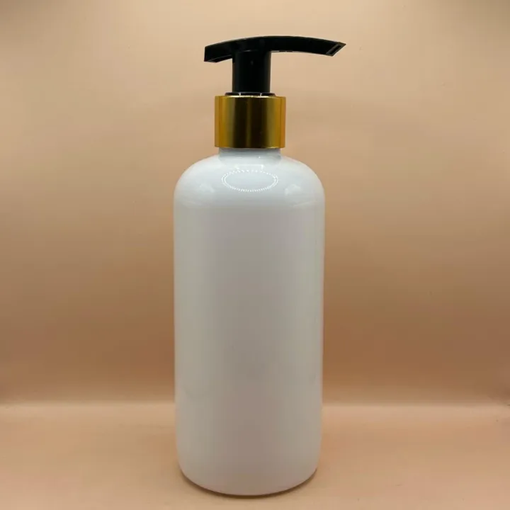 300ML PET Boston Bottle 24/410 L3 Dispenser Pump | Shampoo Body Wash Lotion Bottle