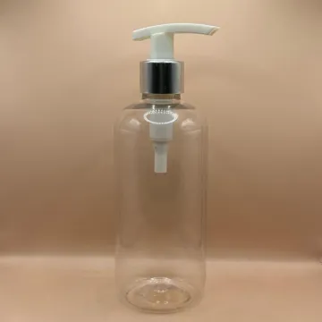 300ML PET Boston Bottle 24/410 L3 Dispenser Pump | Shampoo Body Wash Lotion Bottle