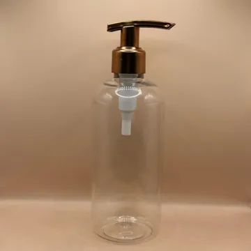 300ML PET Boston Bottle 24/410 L3 Dispenser Pump | Shampoo Body Wash Lotion Bottle