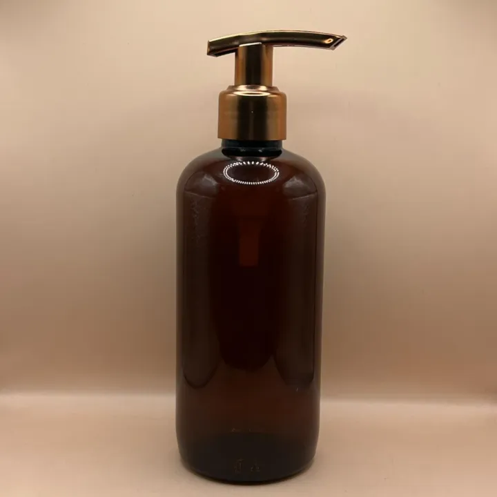 300ML PET Boston Bottle 24/410 L3 Dispenser Pump | Shampoo Body Wash Lotion Bottle
