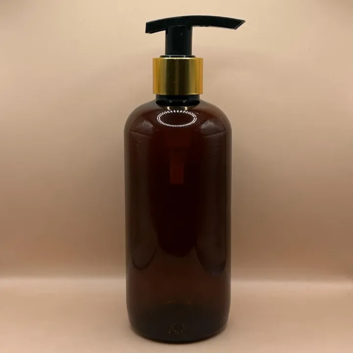 300ML PET Boston Bottle 24/410 L3 Dispenser Pump | Shampoo Body Wash Lotion Bottle
