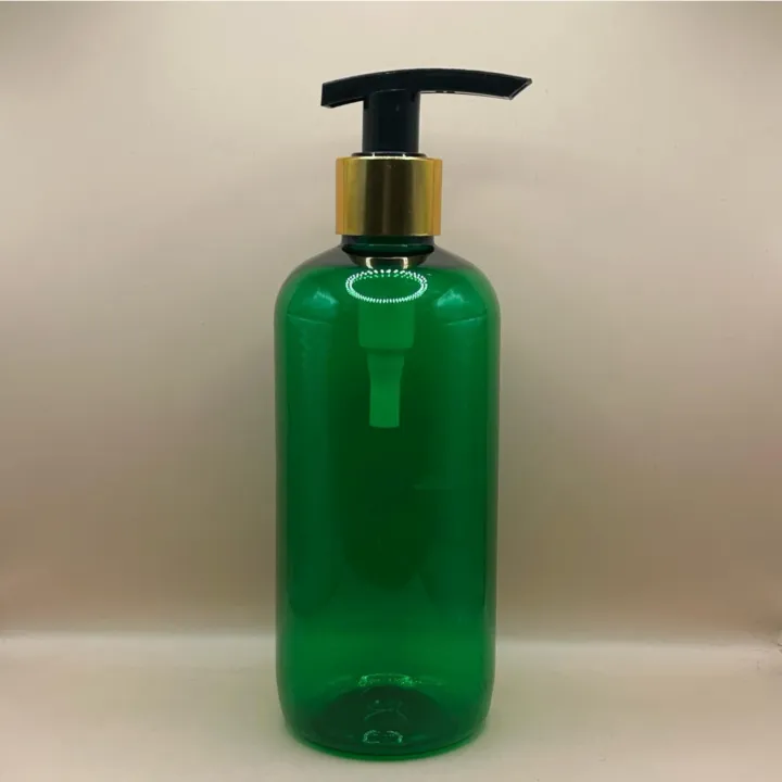 300ML PET Boston Bottle 24/410 L3 Dispenser Pump | Shampoo Body Wash Lotion Bottle