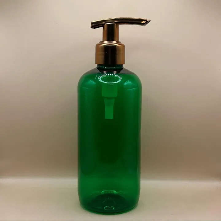300ML PET Boston Bottle 24/410 L3 Dispenser Pump | Shampoo Body Wash Lotion Bottle