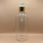 300ML PET Boston Bottle 24/410 L1 Screw Dispenser Pump | Shampoo Body Wash Lotion Bottle