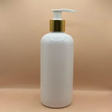 300ML PET Boston Bottle 24/410 L1 Dispenser Pump | Shampoo Body Wash Lotion Bottle