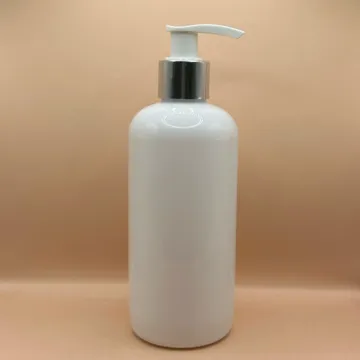 300ML PET Boston Bottle 24/410 L1 Dispenser Pump | Shampoo Body Wash Lotion Bottle