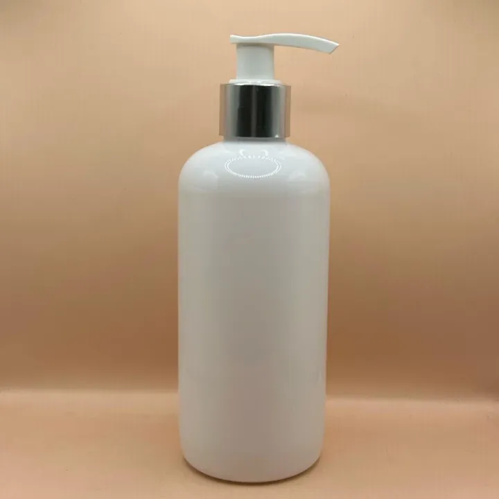 300ML PET Boston Bottle 24/410 L1 Dispenser Pump | Shampoo Body Wash Lotion Bottle