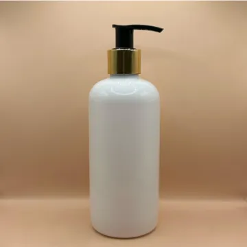 300ML PET Boston Bottle 24/410 L1 Dispenser Pump | Shampoo Body Wash Lotion Bottle