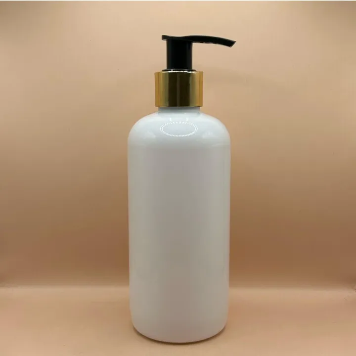 300ML PET Boston Bottle 24/410 L1 Dispenser Pump | Shampoo Body Wash Lotion Bottle