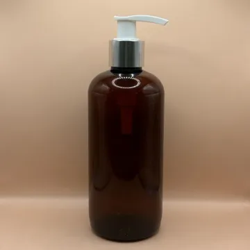 300ML PET Boston Bottle 24/410 L1 Dispenser Pump | Shampoo Body Wash Lotion Bottle