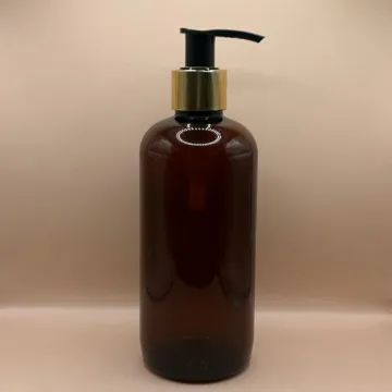 300ML PET Boston Bottle 24/410 L1 Dispenser Pump | Shampoo Body Wash Lotion Bottle
