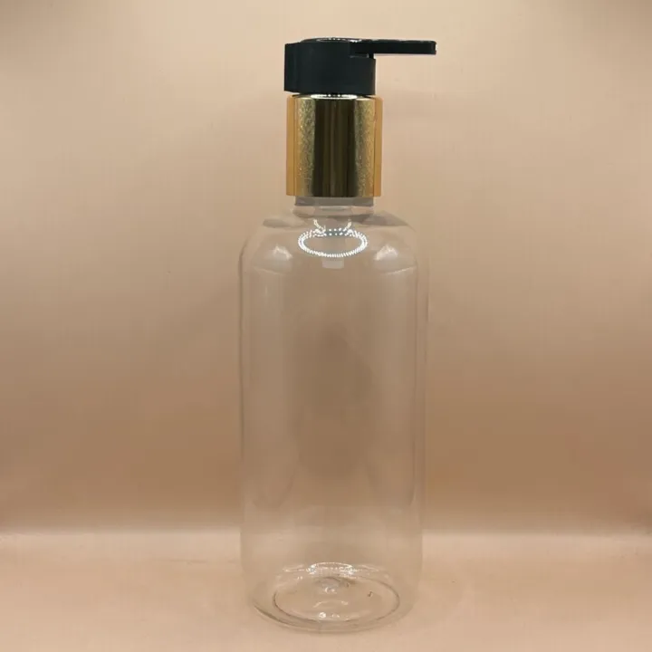 300ML PET Boston Bottle 24/410 Long Beak Pump | Shampoo Body Wash Liquid Soap Bottle