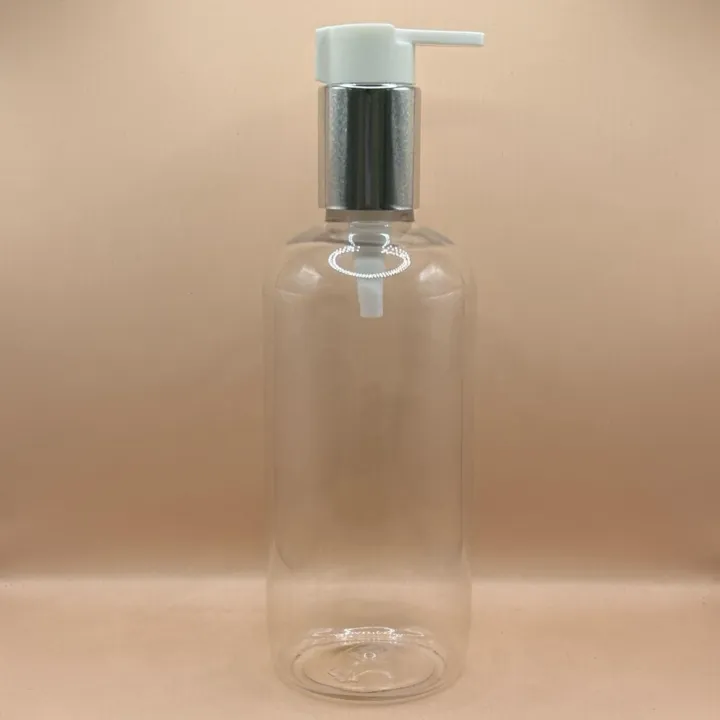 300ML PET Boston Bottle 24/410 Long Beak Pump | Shampoo Body Wash Liquid Soap Bottle