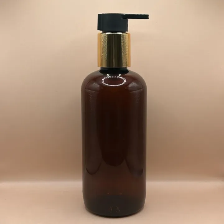 300ML PET Boston Bottle 24/410 Long Beak Pump | Shampoo Body Wash Liquid Soap Bottle