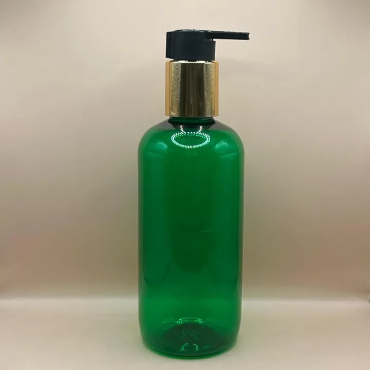 300ML PET Boston Bottle 24/410 Long Beak Pump | Shampoo Body Wash Liquid Soap Bottle