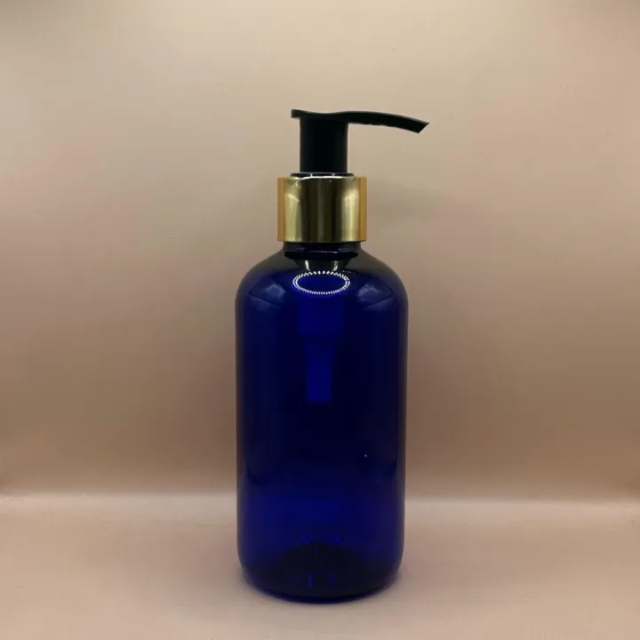 200ML PET Boston Bottle 24/410 L1 Dispenser Pump | Shampoo Body Wash Lotion Bottle