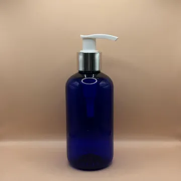 200ML PET Boston Bottle 24/410 L1 Dispenser Pump | Shampoo Body Wash Lotion Bottle