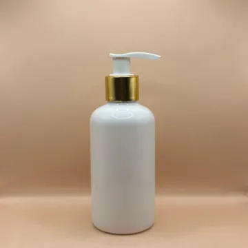 200ML PET Boston Bottle 24/410 L1 Dispenser Pump | Shampoo Body Wash Lotion Bottle