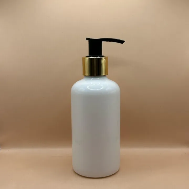 200ML PET Boston Bottle 24/410 L1 Dispenser Pump | Shampoo Body Wash Lotion Bottle