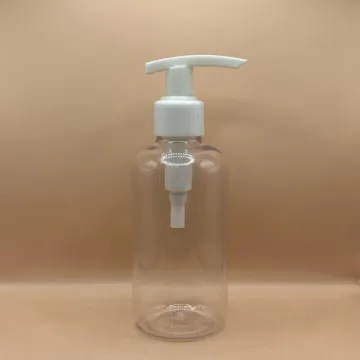 200ML PET Boston Bottle 24/410 L3 Dispenser Pump | Shampoo Body Wash Lotion Bottle