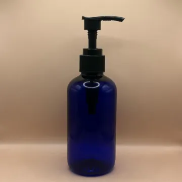 200ML PET Boston Bottle 24/410 L1 Screw Dispenser Pump | Shampoo Body Wash Lotion Bottle