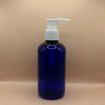 200ML PET Boston Bottle 24/410 L1 Screw Dispenser Pump | Shampoo Body Wash Lotion Bottle