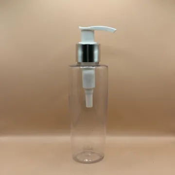 128ML PET Bottle Oval 24/410 L1 Dispenser Pump | Shampoo Body Wash Lotion Bottle
