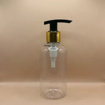 200ML PET Boston Bottle 24/410 L3 Dispenser Pump | Shampoo Body Wash Lotion Bottle