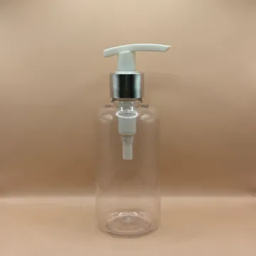 200ML PET Boston Bottle 24/410 L3 Dispenser Pump | Shampoo Body Wash Lotion Bottle