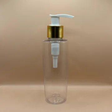 128ML PET Bottle Oval 24/410 L1 Dispenser Pump | Shampoo Body Wash Lotion Bottle