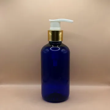 200ML PET Boston Bottle 24/410 L1 Screw Dispenser Pump | Shampoo Body Wash Lotion Bottle