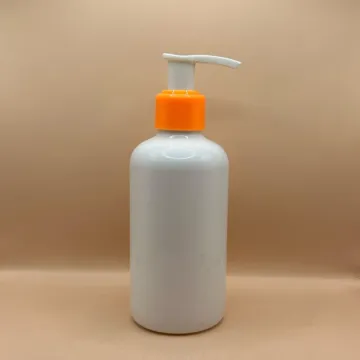 200ML PET Boston Bottle 24/410 L1 Dispenser Pump | Shampoo Body Wash Lotion Bottle