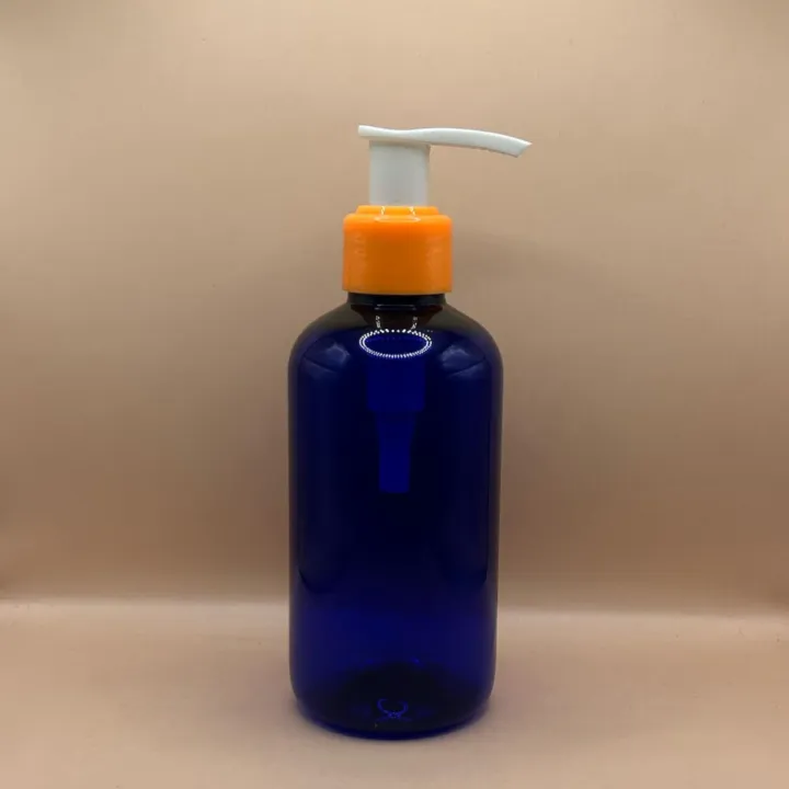 200ML PET Boston Bottle 24/410 L1 Dispenser Pump | Shampoo Body Wash Lotion Bottle