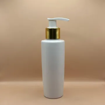 128ML PET Bottle Oval 24/410 L1 Dispenser Pump | Shampoo Body Wash Lotion Bottle